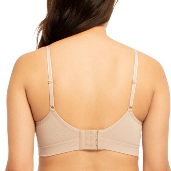 NWT 2PK Destination Maternity SZ XXXL 2 Pk of Women's Nursing Bralettes in Taupe - Picture 4 of 6